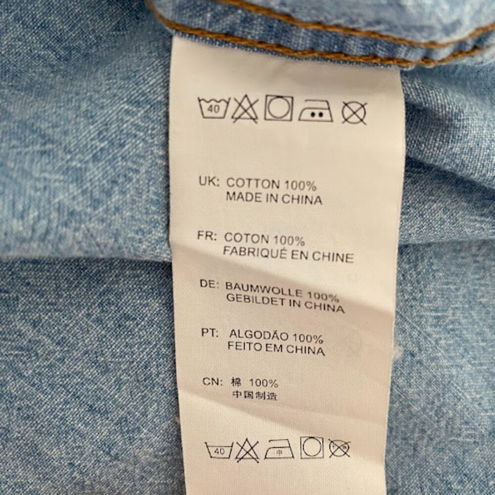 Men's Insight Jean Button-Down Shirt - Picture 6 of 6